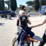 Rome bike tour with children with virtual reality