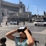 Rome Bike Tour with 3D Virtual Reality glasses