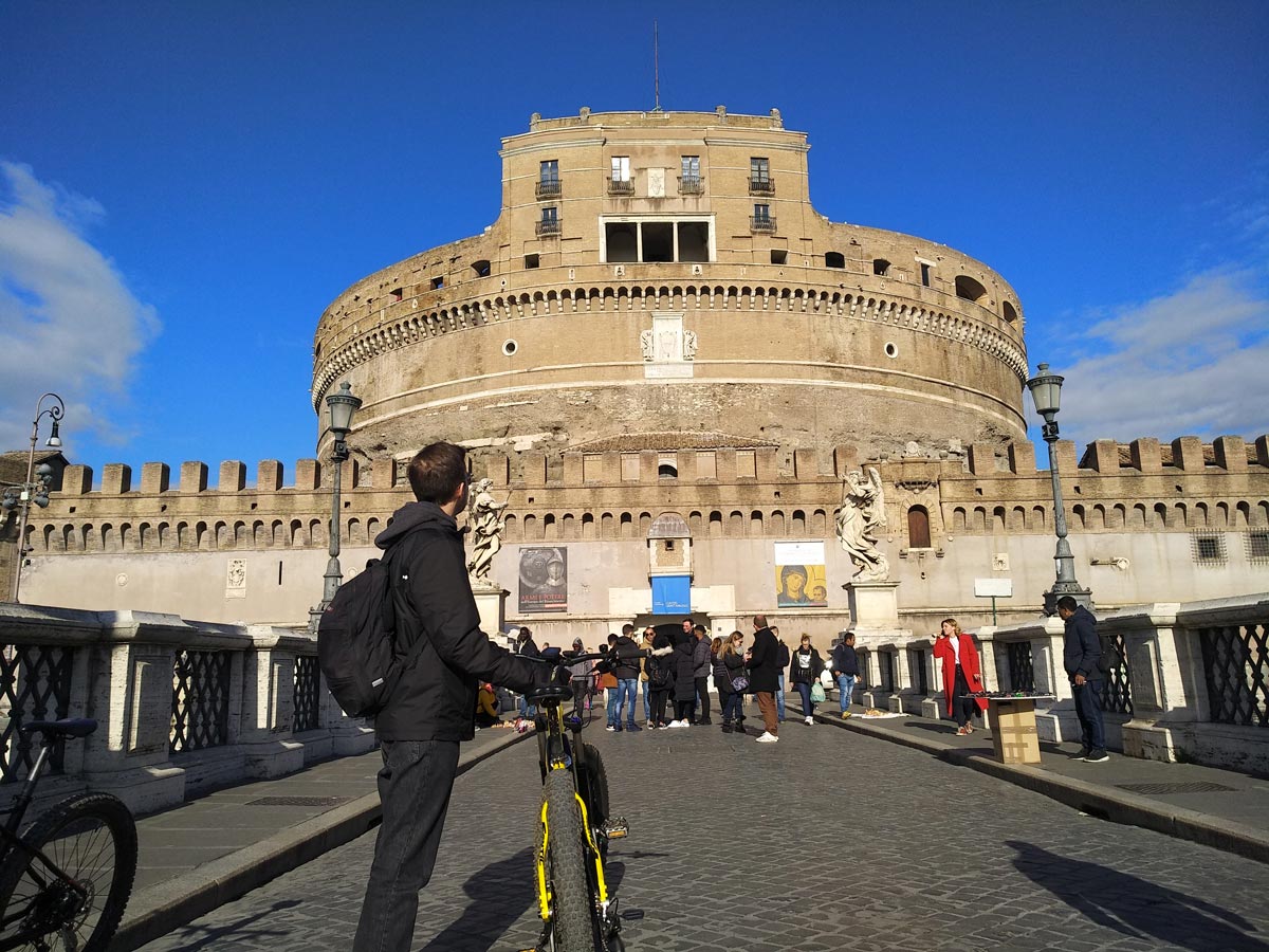 Rome Bike Tours & Rental - Castel Sant'Angelo
