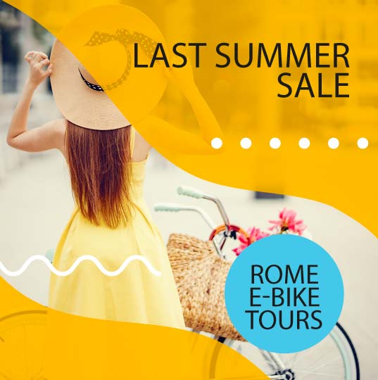 September sales on Rome ebike tours