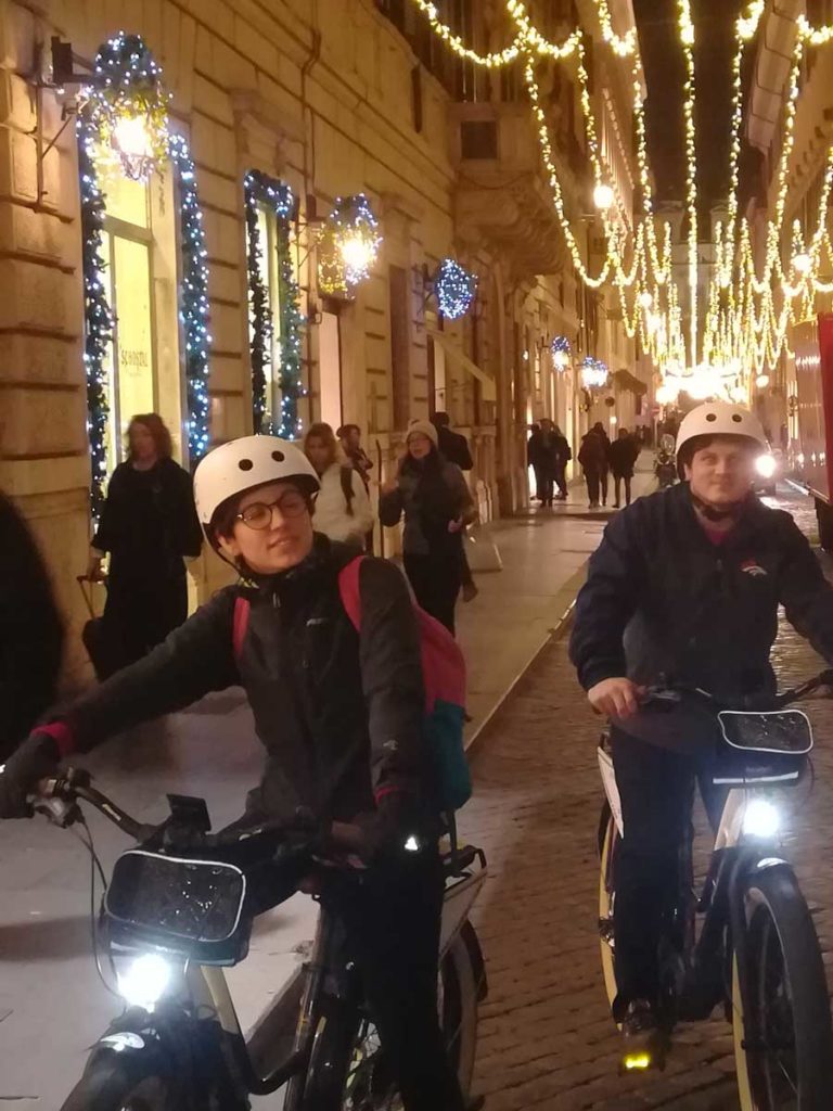 Tour di Roma a Natale in e-bike