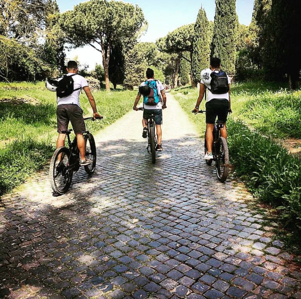 Tour in bici della via Appia Antica