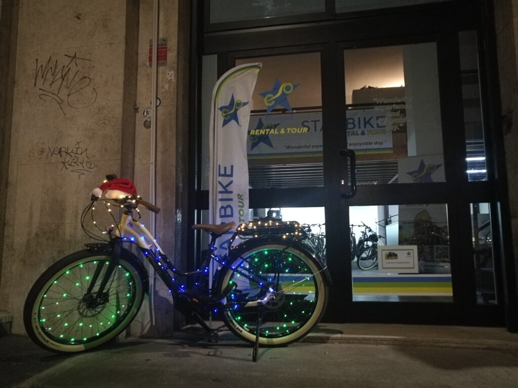 Christmas Electric Bike Tour roma starbike